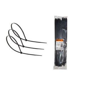 Хомут 7,6х500мм нейлон (черный) (100шт) SQ0515-0227