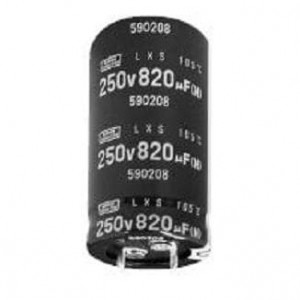 ELXS421VSN331MQ50S, Алюминиевые электролитические конденсаторы с жесткими выводами 330uF 420Volts Snap-In