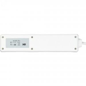 Удлинитель 4х5м с заземл. 16А IP20 У04К 2P+PE 250В 3х1 с выкл. WYP10-16-04-05-ZK-N