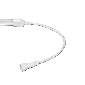 Комплект соединителей и заглушек, провод "горизонтальный" 300 мм для ленты NEON 10x20 DOME RGB 5 шт