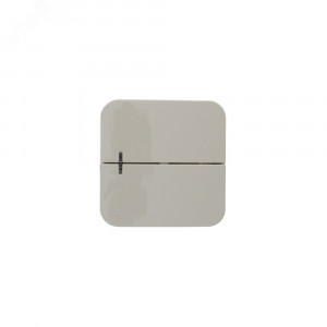 Выключатель 2-кл. ОП Blanca 10А IP20 (сх. 5) 250В с подсветкой с изолир. пластиной беж. SE BLNVA105117