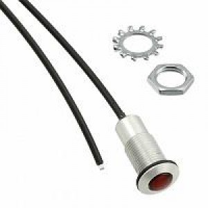 FLXR2RTP08, Светодиодные трубки RUGGED FLX LIGHTPIPE CLR FINISH 8" RED