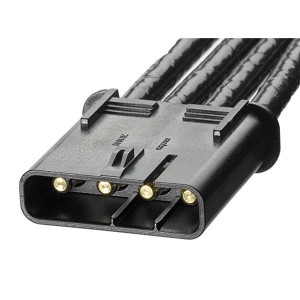 45142-0401, Шнуры питания для постоянного тока MULTICAT 4CKT CPA SR 300MM 8AWG MAL
