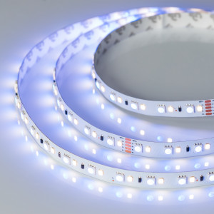 Лента IC-40000-5060-108-48V RGB-Day4000 (12mm, 15W, IP20) 029988, Гибкая стабилизированная лента LUX, подключение 40м в одну линию, светодиоды smd 5060+2835 108шт/м, белая плата 12мм, скотч 3М. Цвет RGB + ДНЕВНОЙ 4000К. Питание 48V, мощность 15 Вт/м, угол 120° Размеры 40000х12x2.1мм. Мин.отрезок 166.67мм, 18 шт светодио