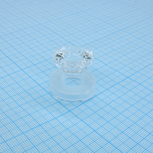 ALCLL031, Линза свеча, 300°, D=30.27mm H:22.56mm, PMMA