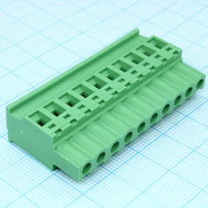 2EDGKB-5.08-10P-14-00A(H), Разъемный клеммный блок, 10 контактов. Серия 2EDGKB-5.08