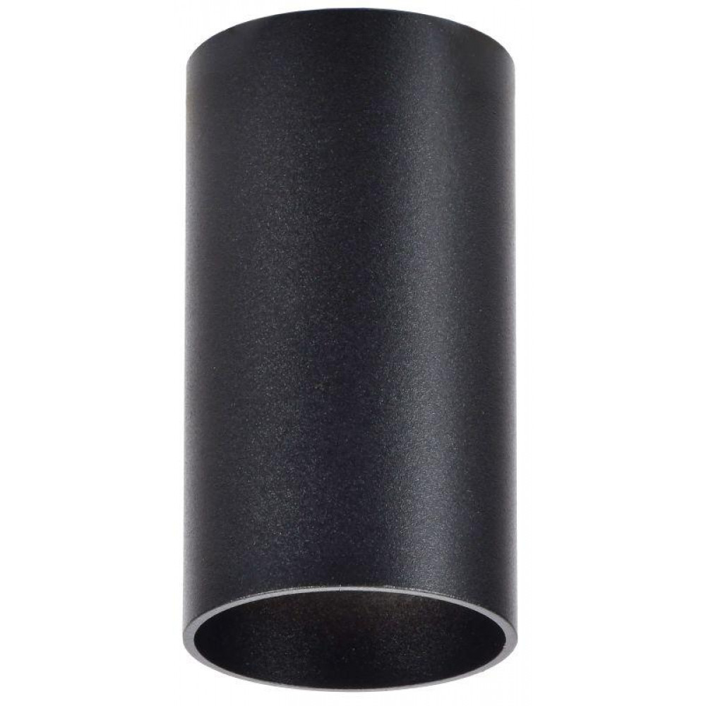 Изображение товара Потолочный накладной светильник с цоколем GU10 черный IEK 50 Вт