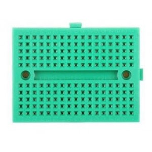 MIKROE-1138, Печатные и макетные платы Breadboard Mini Self Adhesive Green