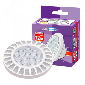 Лампа светодиодная PLED -AR111 12w 4000K 800Лм G53 230/50 1033895