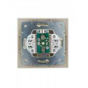 Розетка телевизионная оконечная TV СП Mira крем./крем. 701-0303-130