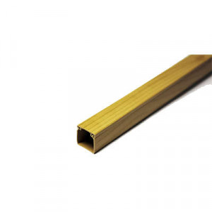 Кабель-канал 25х25 L2000 с двойным замком пластик сосна КК-3125025-060