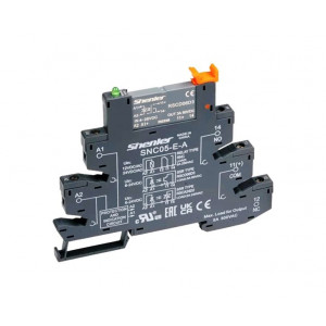 Реле RSCD06D3, Интерфейсное реле, 1 группа переключающих контактов, 4-28VDC, 3A, 1NO для колодок серий: SNB05-E-A, SNC05-E-A, SNC05-P1