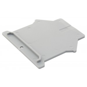 D-UK 16, Аксессуар разъема - торцевая крышка прямая полиамидная серая