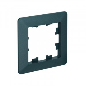 ATLASDESIGN AIR 1-постовая РАМКА, ИЗУМРУД/дымчатый черный ATN220801