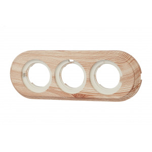 Рамка 3-м ретро пластик. карельская сосна BF1-630-13/PL