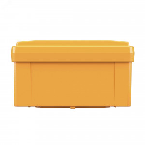 Коробка пластиковая FS с гладкими стенками и клеммниками, IP56, 100х100х50 мм, 5р, 450V, 10A, 6 мм2 FSB10506