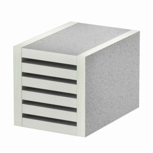 Вентиляционный блок, 100х100х75 мм DG1075