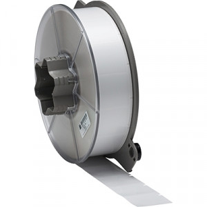 brd150698, A55-2-483 этикетки, белый глянцевый полиэстер B-483, 38.1х38.1 мм, 3600 шт.