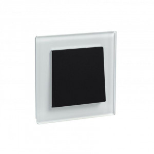 Рамка 1-м AtlasDesign Nature матов. стекло бел. SE ATN330101