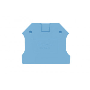 Торцевая крышка TU2.5-2-BU-EA, Торцевая крышка, для клемм TU2,5-2…, цвет: синий