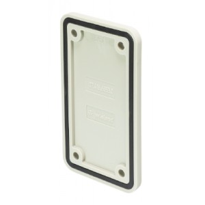 Заглушка 07.416.6853.0, Заглушка отверстия для корпуса разъема REVOS в панель, Size 6, пластик с уплотнителем