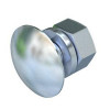 Комплект креп. M10х25 FRS 10х25 F 8.8 (болт плос/гол.+гайка+шайба) OBO 6407560