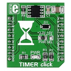 MIKROE-2333, Инструменты для разработки часов и таймеров TIMER click