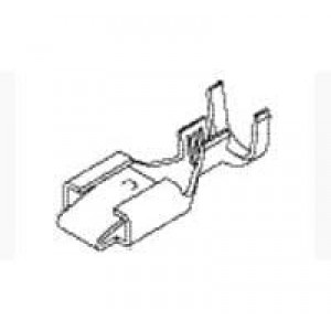 640417-1, Клеммы BLADE Rec .250 18-14 BR UNPL Reel/2400