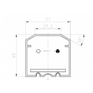 Разделительная пластина 9702/10, Разделительная пластина 9702/10