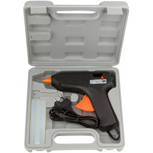 Пистолет клеевой д.11 мм, 15 Вт (70 Вт), в кейсе 14350