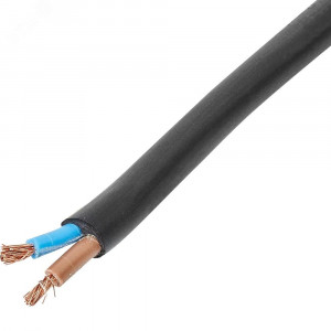 Провод ПВСнг(А)-LS 2х0.75 380В Ч (бухта) (м) 12880