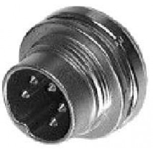 T3486-400, DIN Connectors MALE RECEPTACLE 7 PIN