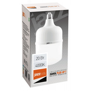 Лампа светодиодная LED 20Вт E27 4000K 1700Lm белый 220/50Hz 1038906A