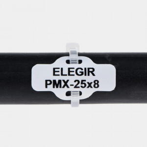 Маркер под каб. стяжку PMX-25x8 W белый (уп. 900 шт.), Маркер под кабельную стяжку, размер 25x8, мм, цвет белый, в упаковке 900 маркеров
