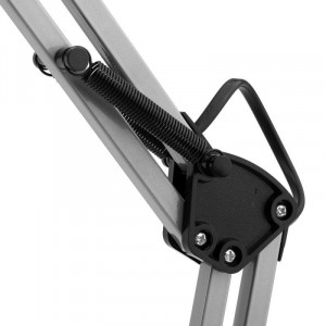 Светильник KD-313 C03 настол. 230В 60Вт E27 серебро 13641