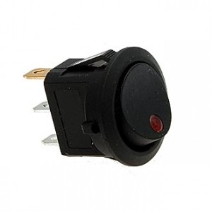 KCD1-101EN-8-R/3P ON-OFF, Клавишный переключатель KCD1-101EN-8-R/3P, ON-OFF