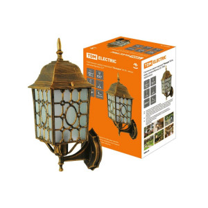 Светильник садово-парковый "Беседка" 60 Вт, вверх, матовое/бронза, Е27, SQ0330-0333