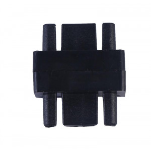 Коннектор шинопровода прямой SC-1B-TL черный серии TOP-LINE 4690612029351