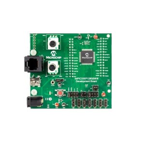 DM330026, Макетные платы и комплекты - PIC / DSPIC dsPIC33EP128GS808 Development Board