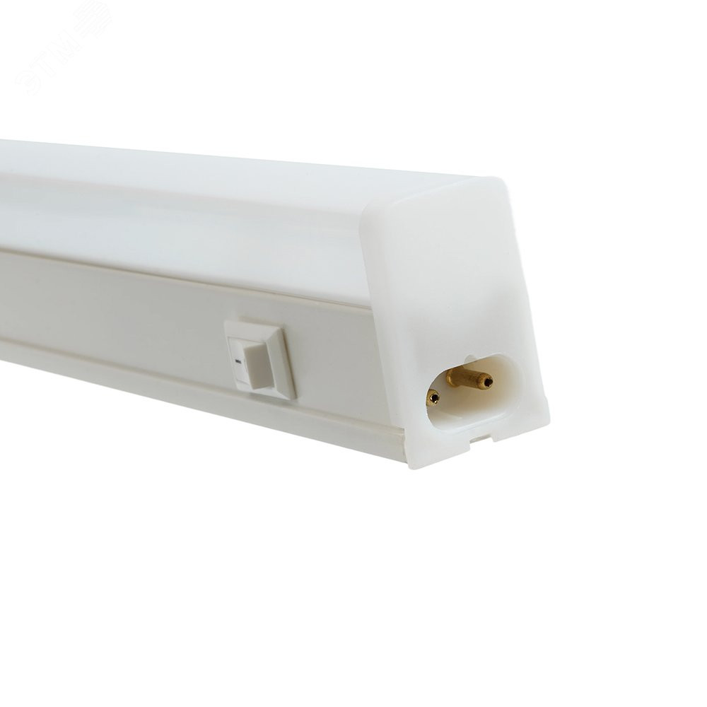 Изображение товара Светильник светодиодный ДПО-9W 4000K 800Лм пластик IP20 с выключателем