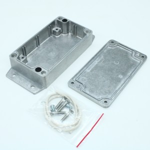 G106MF, Герметичный алюминиевый корпус с фланцами, IP65, некрашеный