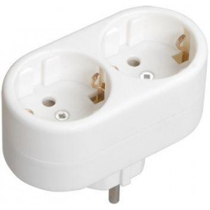 Разветвитель 2-м 16А IP20 Т-01/02 кругл. WTP10-16-02