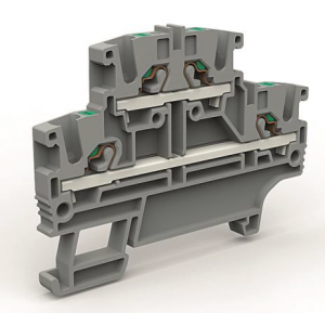 Двухуровневая клемма на 2,5 кв.мм ZEFD200GR