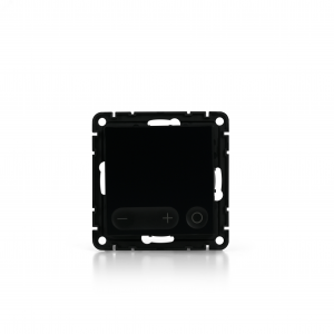 ATLASDESIGN SMART Термостат программируемый для   электрического теплого пола, Zigbee, 16 А, мех.,  ЧЕРНЫЙ ATN001038Z