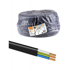 Провод ВВГмбнг(А)-LS 3х4 220/380 (100м) Народный SQ0117-1439