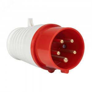 Вилка кабельная 015-16А-6h-380AC-3P+PE+N-IP44 222738