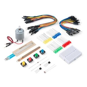 KIT-14310, Макетные платы и комплекты - AVR SparkFun Inventor's Kit Add-On Pack - v4.0