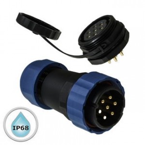 SZC28 7P-M-FB, Разъём герметичный SZC28 7P-M-FB, 7 контактов