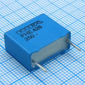 PHE426HB6680JR06, Конденсатор металлопленочный полипропиленовый 0.68мкФ ±5% 250В радиальный