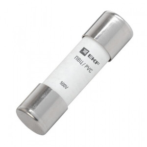 Вставка плавкая цилиндрическая ПВЦ 10х38 0.5А pvc-10x38-0.5 pvc-10x38-0,5